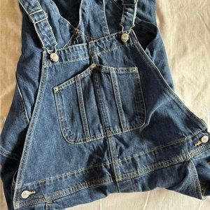 NWT!! Denim Relaxed Fit Overalls